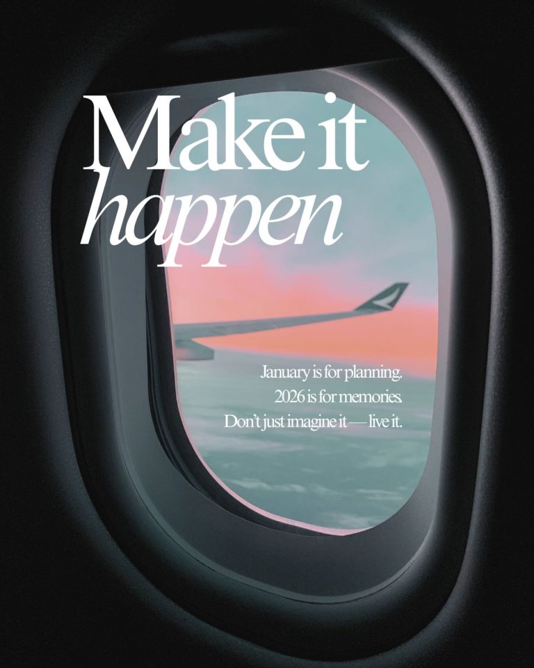 From a plane window,