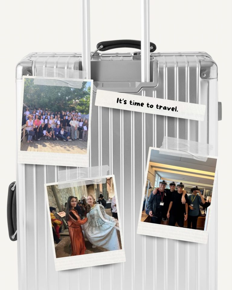 It&rsquo;s time to travel.
Not